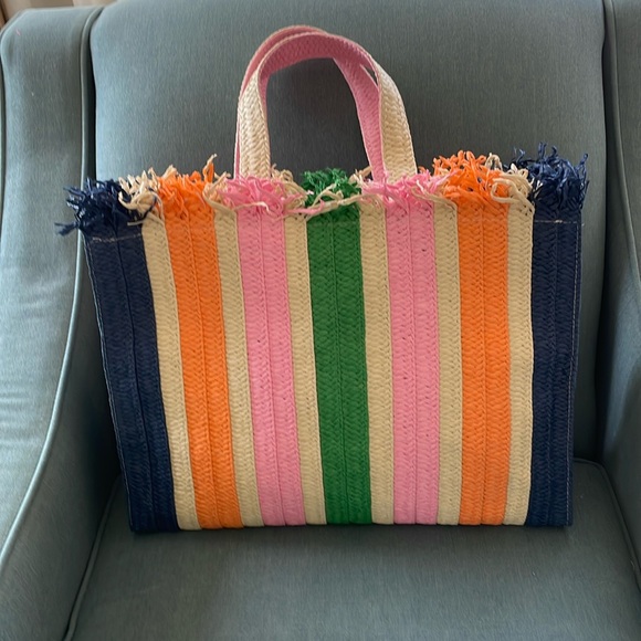 NWT Shiraleah striped Tote Bag - Picture 1 of 5